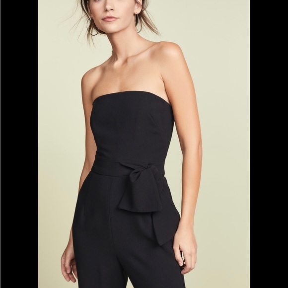 BLACK HALO Harbor Strapless Jumpsuit NWT Size 8! - Picture 10 of 16